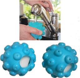 Allecto Plus - Herbruikbare Wasdroger Ballen voor Anti-Wikkels Reiniging - Blauw - Set van 6 stuks — thumbnail 5