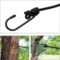Retractable Portable Clothesline with Pegs for Indoor and Outdoor Use - 2pcs — thumbnail 4