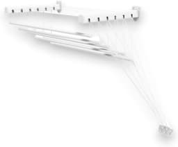 Lift wasdroger voor muur en plafond - 6 m drooglengte - Stalen frame — thumbnail 1