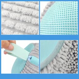 Schoenwaszak - Waszak voor Schoenen - Grijs-groen 40x18cm Set van 2 - Beschermende Waszak voor Wasmachine - Voor Sportschoenen & Sneakers — thumbnail 2