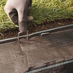 GardenMate 25 grondankers verzinkt, van staaldraad, 200 mm lang, 25 mm breed, 3,8 mm, platte kop, voor extreem harde vloeren — thumbnail 4