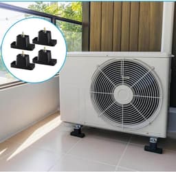 4-delige Rubberen Airco Trillingsdemper Schokdemper Anti-Vibratie Voeten Buffer M8 — thumbnail 5