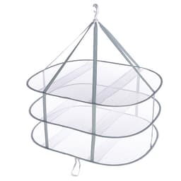 QTTVBTNA - Droogmand - 3-Laags Mesh Droognet - Leg plat om te drogen - Voorkomt vervorming van kleding - Hangende droogrek - Opvouwbaar - Groen - 78x61cm - 1 stuk — thumbnail 1