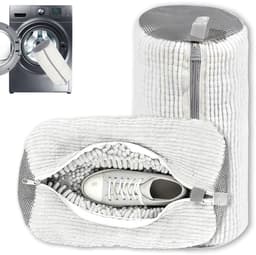 Unyqoos® Set van twee beschermende waszakken voor schoenen met ritssluiting en anti-vervorming — thumbnail 1