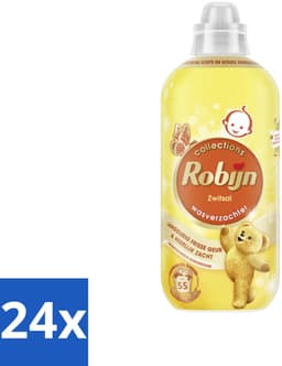 24 x Robijn – Wasverzachter – Zwitsal – 1,1 L - Wasverzachter - Wasgeur - Zwitsal - Vezelbescherming - Slijtagevermindering — thumbnail 1