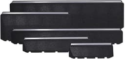 Trillingsdempend rubber montagebalk 600 mm - 2 stuks inclusief montageschroeven — thumbnail 3