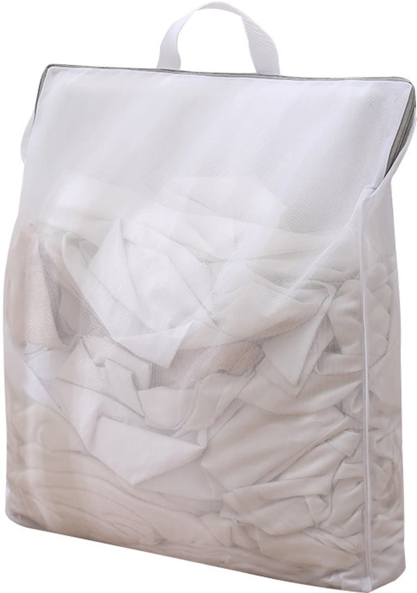 Waszakken - Groot 40*60 cm - Tas Wasnetten - met Rits - voor Jas Jurk - Beddengoed - Deken Laken - Quilt Tapijt - Gordijnen - Donsjack - Reisorganisator ( 2 Stuks ) — afbeelding 1