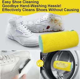 Schoenen Waszak voor Wasmachine - HOTUT Shoe Cleaning Laundry Bag - 2 Stukken Waszak voor Gym Shoes met Ritssluiting — thumbnail 5
