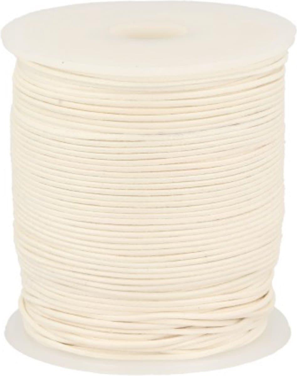 Ruben Robijn Waskoord rol 1 mm wit — afbeelding 1