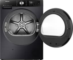 Hisense 3S Serie DH3S902BB3 - Zwarte Wasdroger met Energielabel C - Warmtepompdroger - 9kg - ConnectLife - Trommelverlichting - AutoDry - Quick Dry - Allergy Care — thumbnail 5