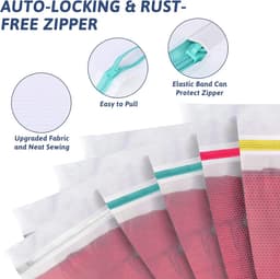 Goodivery ® Complete Set van 5 Wasnetten voor Bescherming van Gevoelige Kledingstukken in de Wasmachine — thumbnail 4