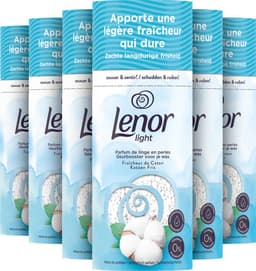 Lenor Light Geurbooster Katoen Fris - 6 x 155 gram - Wasparfum — thumbnail 2