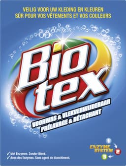Biotex Waspoeder - Voorwas & Vlekverwijderaar - met actieve biologische enzymen - 720 g — thumbnail 2