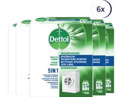 Dettol Wasmachine Reiniger Hygiëne - 250ml x 12 Stuks - voordeelverpakking