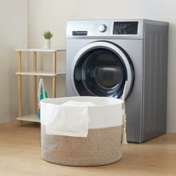 Ibenzoa® Grote Handgeweven Wafelmand van Natuurlijke Vezels - 65 Liter Capaciteit — thumbnail 2