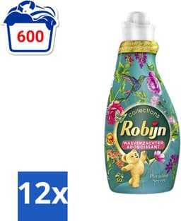 Robijn Collections - Wasverzachter - Paradise Secret - 1,25L - 50 Wasbeurten - Voordeelverpakking - 12 stuks — thumbnail 1