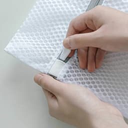 Waszakjes met ritsWaszak- 60 x 60 cm - Honingraat wasnet - Extra Grote Waszak voor Machine - Anti-Vervorming Netje - Herbruikbaar & Duurzaam — thumbnail 3