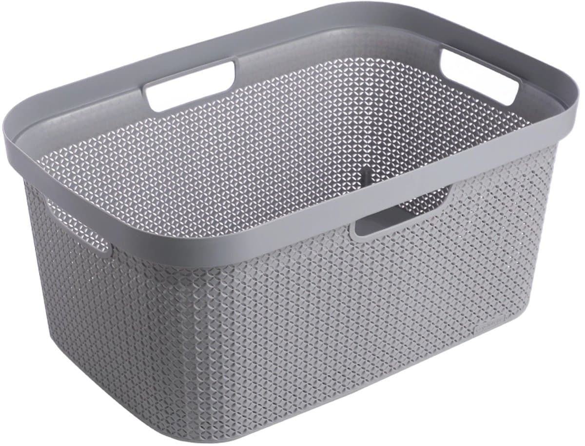 Ezystorage kunststof heupwasmand 50 liter - Grijs — afbeelding 1