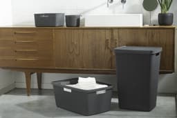 Curver Jute Wasmand - 46L - Donkergrijs — thumbnail 3