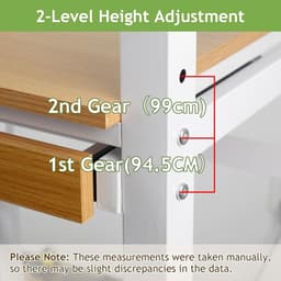 Stapelbare Wasmachine en Droger Sets met Verstelbare Planken, Ruimtebesparend en Praktisch voor Badkamers en Wasruimtes — thumbnail 3