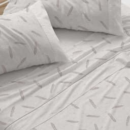 Blanco Beddengoedset, bed 180 cm (+ beschikbare maten), design 046, steenkleur (180 x 190/200 cm) — thumbnail 5