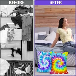 Waszakken, waterdicht met handvat, wasbare vuile kledingzakken voor reizen, nat en droog gebruik, badpak en gymkleding, wasgoed, zwembad en studentenhuis — thumbnail 2