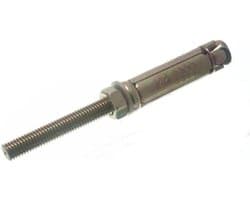 Hulsanker Set - Schildbout Anker - Zware Bevestiging - Stevige Constructie - M8 M12 110Mm - ZYP Finish