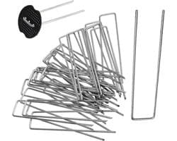 SnelShoppen - Grondankers, Tenthaken, Tentpinnen, Stormbestendige Pegs, Camping, Robuuste Stalen Grondankers, 55 Stuks voor Tuin, Camping en Dieren