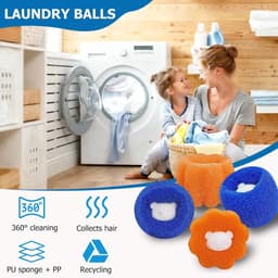 Haarvangers set van 12 - Herbruikbaar en machinewasbaar - Zacht materiaal - Ideaal voor het verwijderen van dierenharen - ShopVlot — thumbnail 5