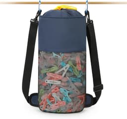Wasknijperzak - Zwart - Ruime opbergruimte - Sneldrogend mesh-design - Voor binnen en buiten — thumbnail 3