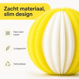 VHV Drogerballen 50 stuks - Droger Ballen Haarverwijderaar voor Wasdrogers & Wasmachine - Haarvanger Wasbollen - Anti Haar Droogballen - Wasdrogerballen - Wasballen Pluizenverwijderaar Huisdieren Wasmachine Pluis Wasbol — thumbnail 5