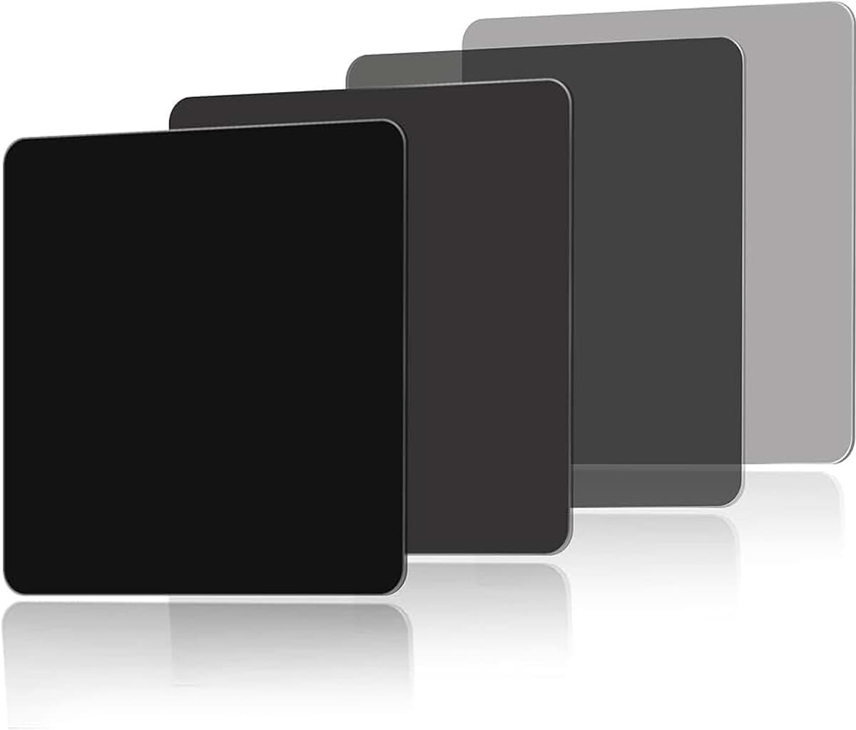 4 stuks ND matte boxfilters ND2 / ND4 / ND8 / ND1000 100 x 100 mm vierkant filter grijsfilter meervoudig gehard MC ND glas neutrale dichtheid filter voor Box Cokin Z Hitech — afbeelding 1