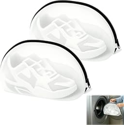 Wasnetten voor Schoenen en Lingerie, 35 x 22 x 21 cm, Duurzame Beschermzakken met Rits voor Wasmachine, Droger en Opslag, Set van 2, Ideaal voor Sneakers en Delicate Kleding — thumbnail 3
