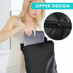 Dailygoods - Set van 2 Waterdichte Waszakken voor Reizen - Organizer voor Sport en Gym — thumbnail 2