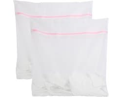 Thijox - Set van 2 Premium Wasnetten voor Wasmachine 60 x 60 cm, Waszak met Verborgen Ritssluiting, Bescherming tegen Vervorming en Vouwen voor Fijne