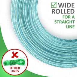 Waslijn met Kern - Stabiele Lijn - Buiten Droge Was - Stalen Binnenkern - 50 Meter - Turquoise — thumbnail 2