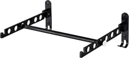Opknoping Drogen Rekken - Aluminiumlegering Wandmontage Roterende Folding Kleding Droogrek - Balkon Kleding Hanger - Kast Organizer voor Badkamers en Wasruimtes — thumbnail 1