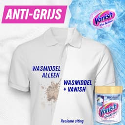 Vanish Oxi Action Whitening booster Poeder - Vlekverwijderaar Voor Witte Was - 2,7 kg — thumbnail 2