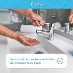 Excentrische Stang Ø5mm 180mm voor Wastafel Afvoerplug - Trekstang voor Ventiel — thumbnail 5