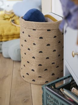 Vertbaudet Grote etnische mand XL van jute — thumbnail 3