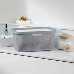 Ezystorage kunststof heupwasmand 50 liter - Grijs — thumbnail 4