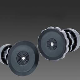 Wasmachine Voetkussens - Anti-vibratie Pads - Apparaten Stabiliseren - Verstelbare Hoogte - 4 stuks - Grijs — thumbnail 5