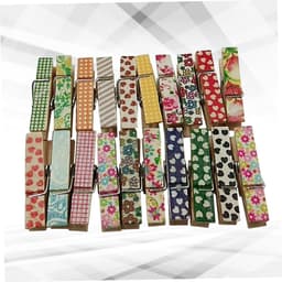 Houten Ambachtelijke Klemmen - Wasknijpers Decoratie - Scrapbooking Knutselen - Cartoon Ornament Ontwerp - 3.5 x 1 x 1.4 cm — thumbnail 5