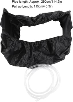 Dailygoods- Airconditioning Hoes Waterdicht - Reinigingszak - Wandbeugel - Oxford Stof - Elastische Trekband - 290 cm Lengte - Airco Reinigingszak — thumbnail 2