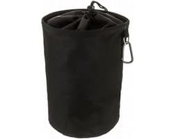 Waterdichte Peg Bag - Kleding Pin Sack - Wasknijpers Opbergen - Met Ophanghaak - 20x30 cm - Zwart