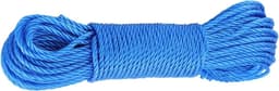 Waslijn Touw - Kledinglijn Koord - Buiten Kleding Drogen - Stevig Weerbestendig Materiaal - 20 Meter Lengte - Blauw — thumbnail 1