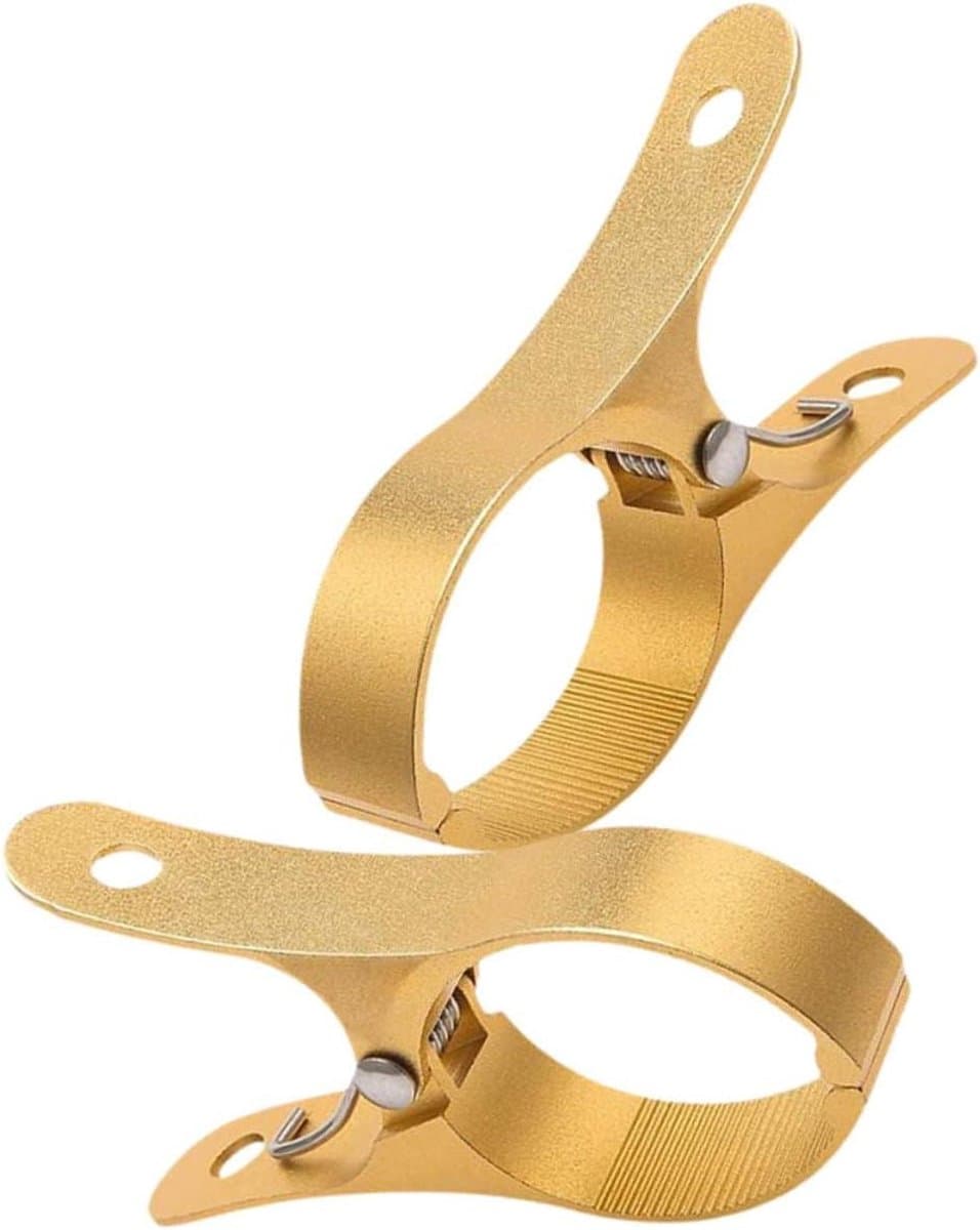 Wasknijpers - Kledingklemmen - Kleding Droge - Winddicht Ontwerp - 10.5x5.5cm - Goud — afbeelding 1
