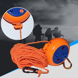 Uittrekbare Waslijn - Draagbare Waslijn - Kleding Drogen - 8 Meter Lang - 8 meter - Wit — thumbnail 2