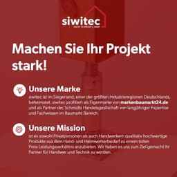 4x Siwitec U-vormige paalsteunen, in hoogte verstelbaar, hoogte: 150-190 mm, paaldikte: 71-161 mm, U-profiel staal, gegalvaniseerd, voor schroefmontage, diklaags gepassiveerd, grondanker — thumbnail 5