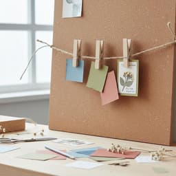 Houten Mini Knijpers - Kleine Ambachtelijke Clips - Foto's Ophangen - Natuurlijk Hout Materiaal - 3.5 cm - Houtkleur — thumbnail 2